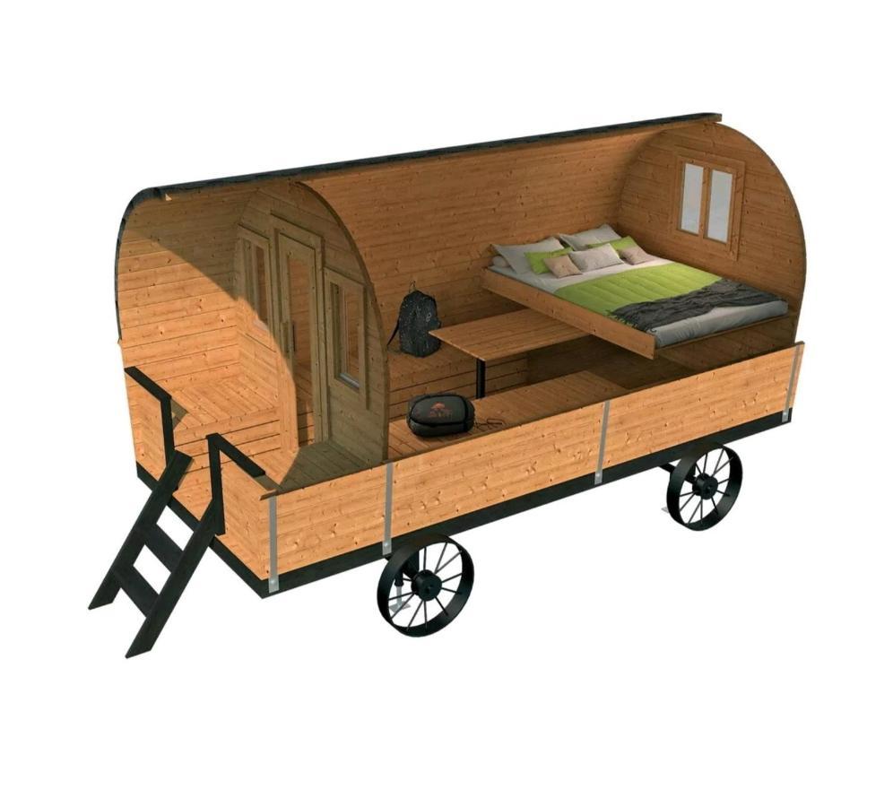 Fasshotel Westernwagen, Beheizt 2-3 Personen Kirchensittenbach Εξωτερικό φωτογραφία